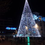 Árbol de Navidad en Cuenca