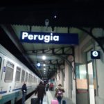 Volver a la estación de tren de Perugia